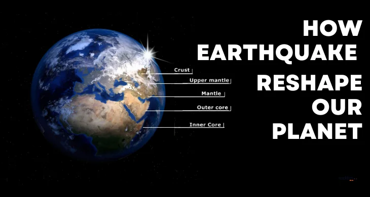 How earthquake reshape our planet
